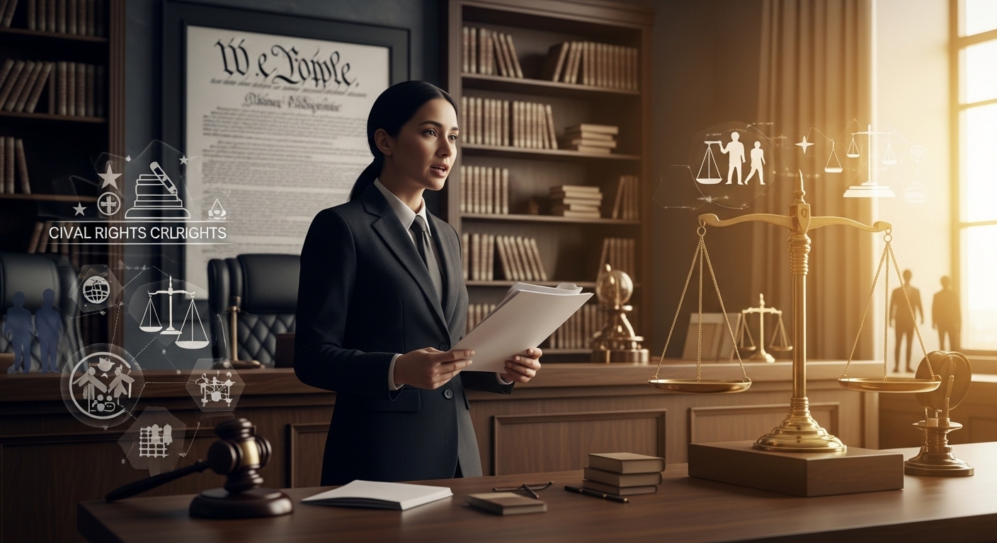 Attorney Delivering Legal Services Focused on Criminal Law and Civil Rights USA